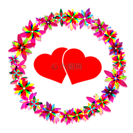 鮮花,心,愛(ài)情