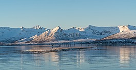 挪威,海岸,桥山
