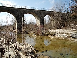 歡快,橋,水