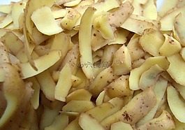 土豆皮,廢棄物,貝殼