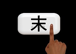 手,手指,停止