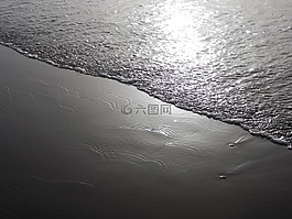 海灘,海,水