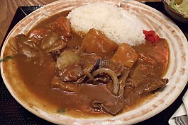 水稻,牛肉,wafu 咖喱