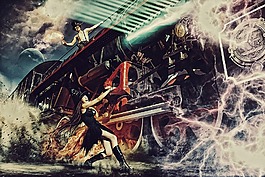 女巫,火車,時間機器