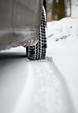 汽车,雪,成熟