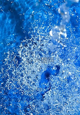 水,泡沫,池