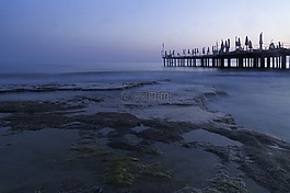 伊斯克雷,海洋,長時間曝光
