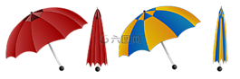 傘,多彩,雨