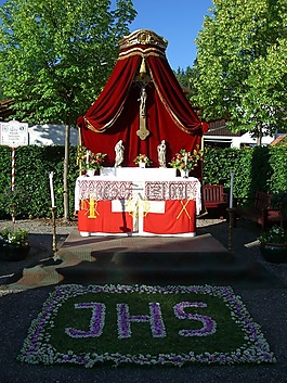 科珀斯克里斯蒂,祭壇,街頭壇