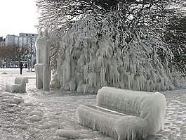 冷,雪,冬天