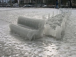 冷,雪,冬天