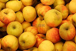苹果,红色,红苹果