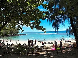 夏威夷,考艾島,海