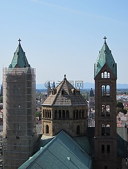 speyer,大教堂,外墙