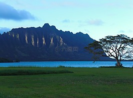 山,景觀,自然