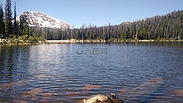 湖,山,水