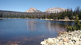 湖,山,水
