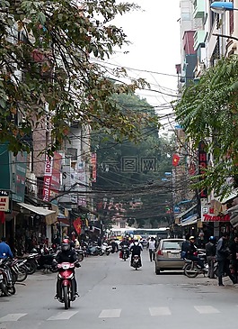 河內,路,助力車