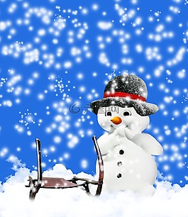 冬天,雪,寒冬