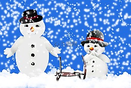 冬天,雪,寒冬