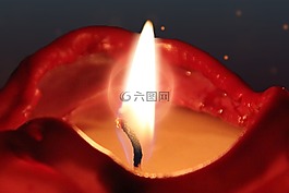 蠟燭,燭火,火焰