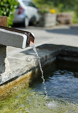 阿爾高,水,噴泉