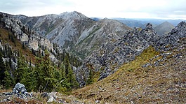 飑山,阿拉斯加州,山