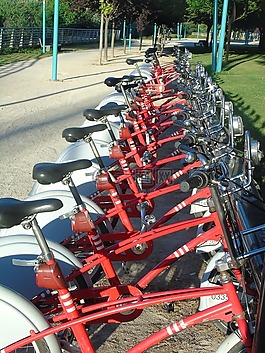 自行車,步行,踏板
