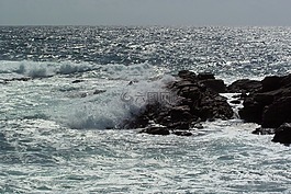 布列塔尼,海,景觀