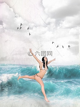 海,水,波