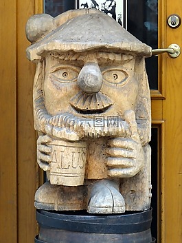 krasnal,木材,饰品