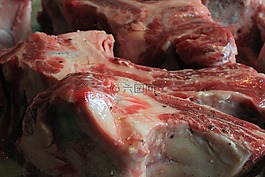 牛肉,肋骨,回