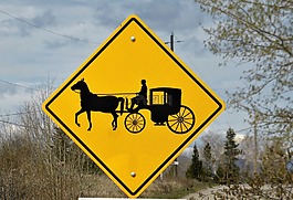 路標(biāo),教練,馬車