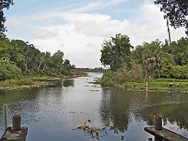佛羅里達(dá)州水方式,湖,水