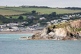 海濱,巖,海岸
