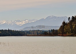 景觀,復(fù)活節(jié)湖,iffeldorf