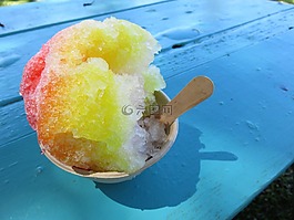 冰,雪锥,剃光