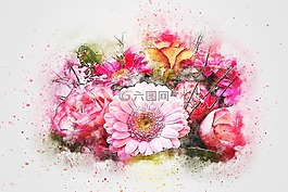 鮮花,花束,藝術(shù)