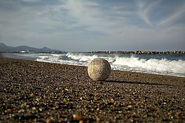 天空,云,海