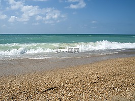 海,夏季,海灘
