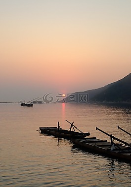 湖,汕頭,船