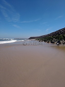 海灘,巖,葡萄牙