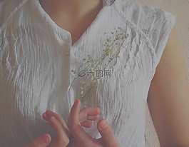 女人,大自然