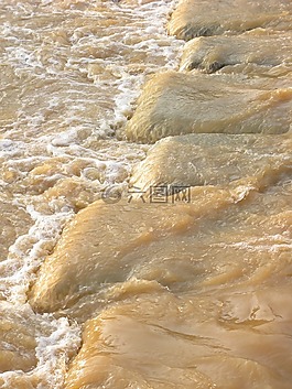 泥,里弗斯,水