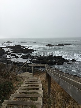 樓梯,海洋,導(dǎo)軌