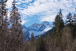 冬奧會(huì),山,冬季