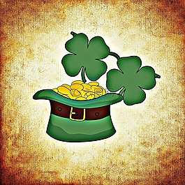 愛爾蘭,st patrick 天,四葉三葉草