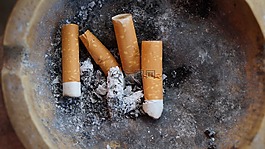 香煙,灰,廢棄物