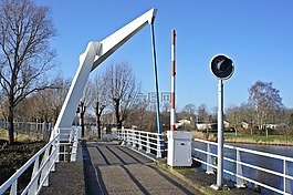 橋,景觀,藍(lán)色