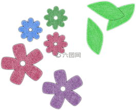 花,離開(kāi),剪貼簿